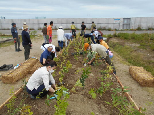 名取トレイルセンター　植樹イベント開催報告