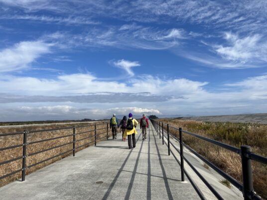 「第一回みちのく潮風トレイル 数珠つなぎハイキング」〜 東松島市セクション〜