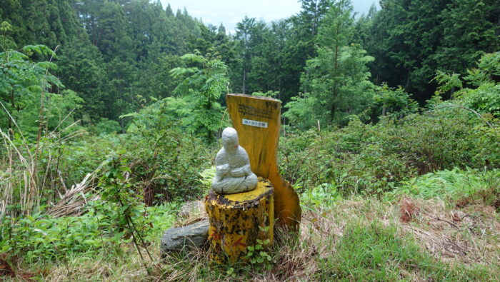 羅生峠付近にて