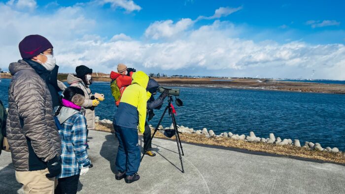 名取市　冬の野鳥観察会