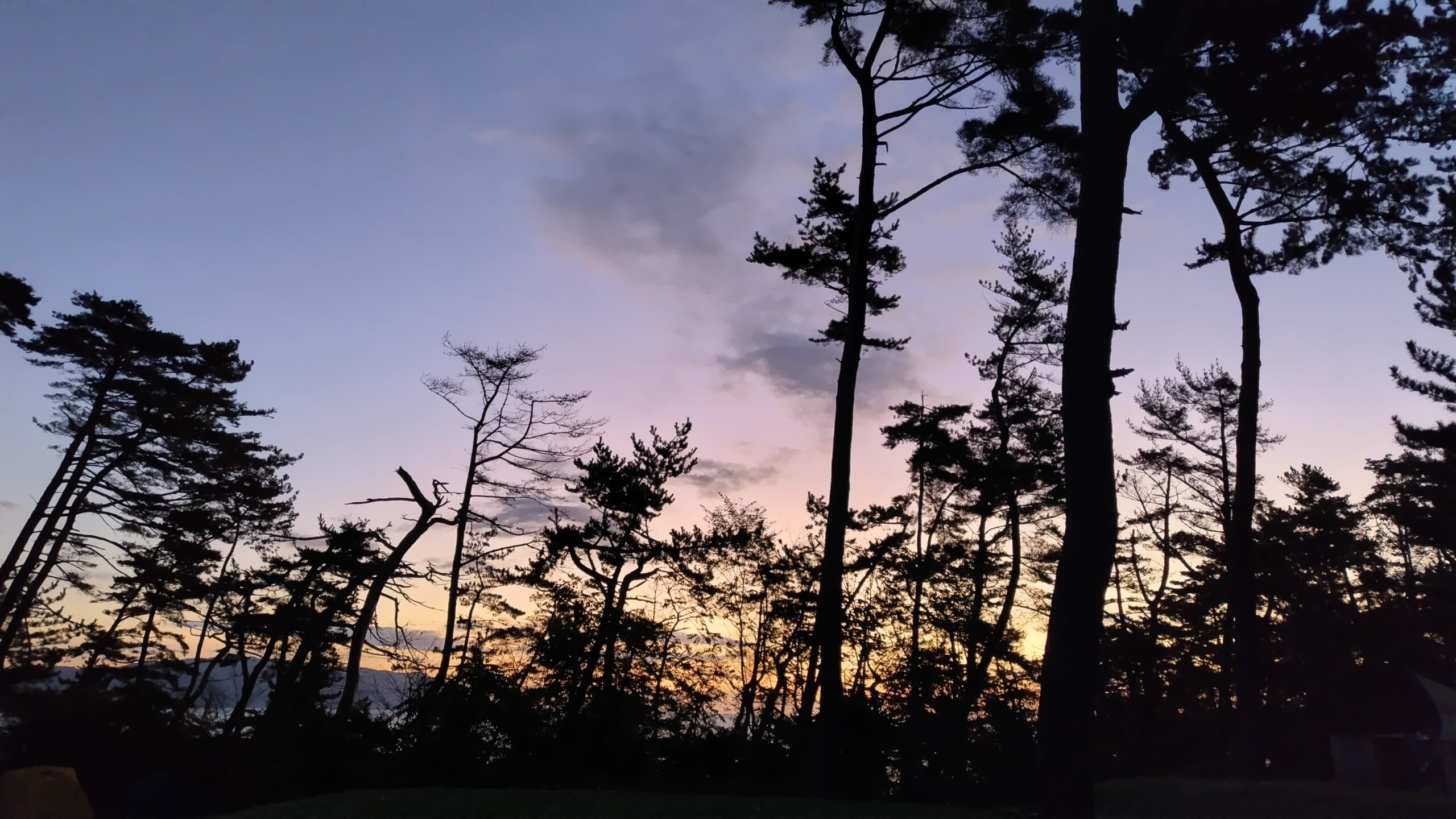 朝焼けの碁石海岸