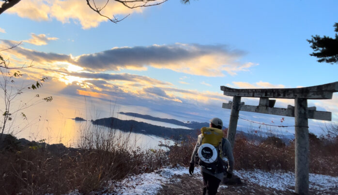秋の終わり冬の始まり　そして日の出