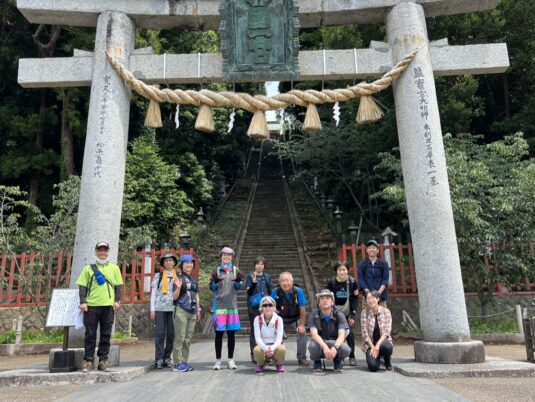 第八回「みちのく潮風トレイル 数珠つなぎハイキング」多賀城市・塩竈市セクション