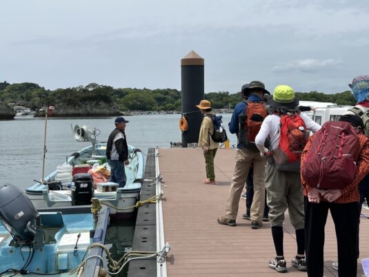 第九回「みちのく潮風トレイル 数珠つなぎハイキング」塩竈市・東松島市セクション
