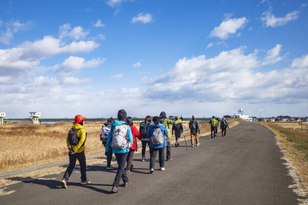 小春日和をみんなで歩く