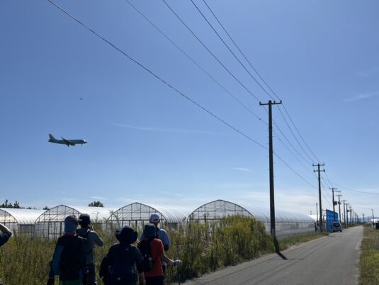 第一回「みちのく潮風トレイル おおむね数珠つなぎハイキング」名取市セクション