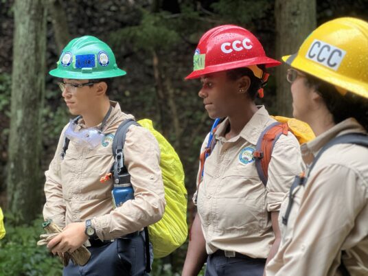 CCCとの協働トレイルメンテナンス